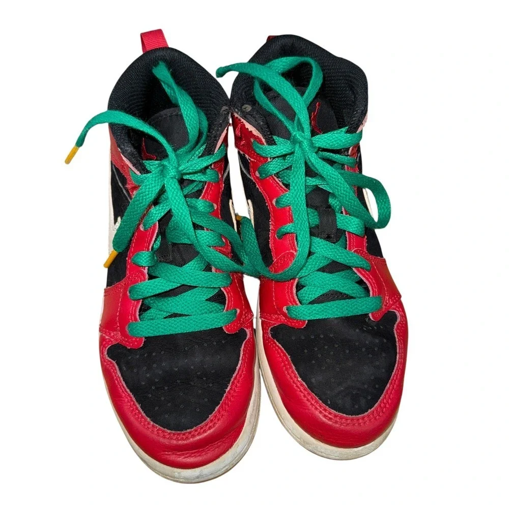 Nike Air Jordan‎ 1 Retro Holiday Christmas Kids 2Y Pre-Owned DQ8419-006 Shoes